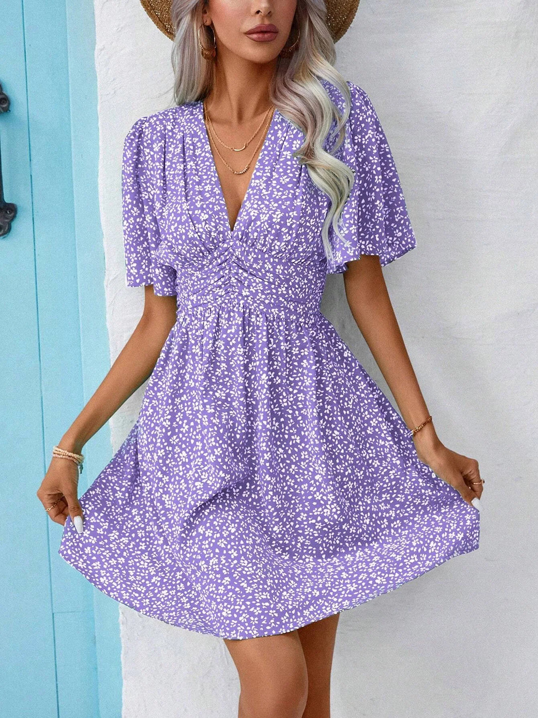 Seraphina | Floral Mini Dress