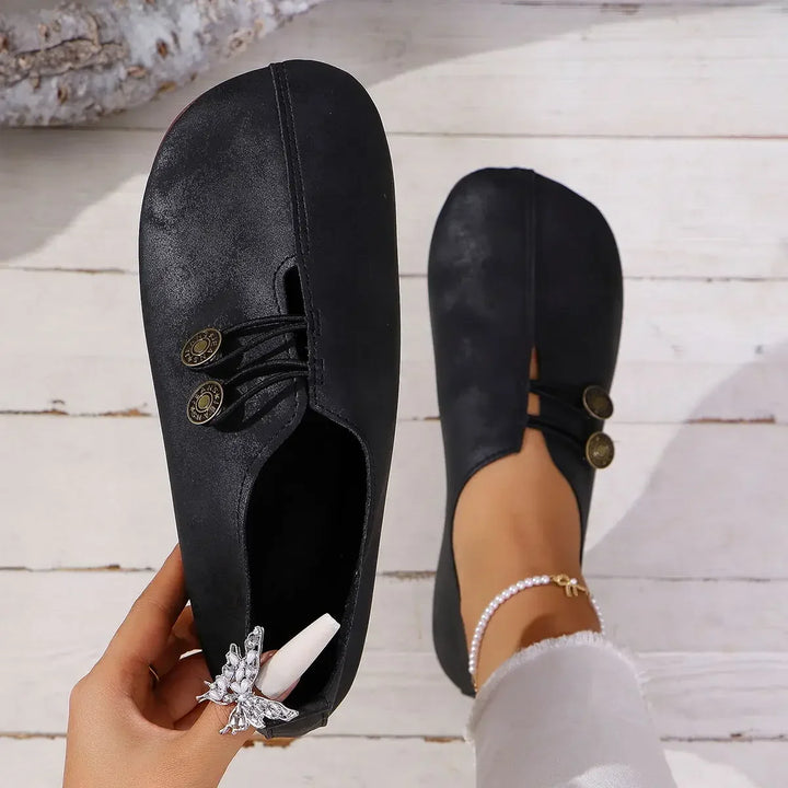 Elowen | Suede Loafers