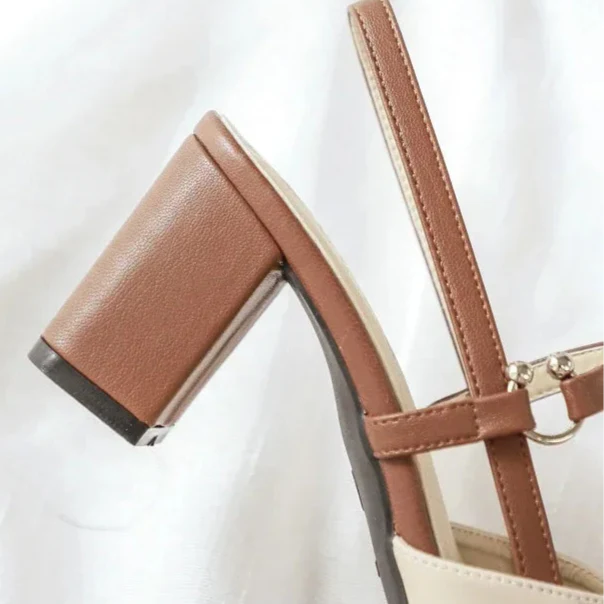 Monica Secrets | Leather Heels