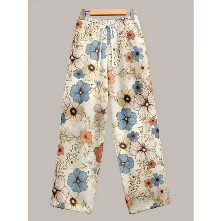 Monica Secrets | Floral Relaxed Trousers