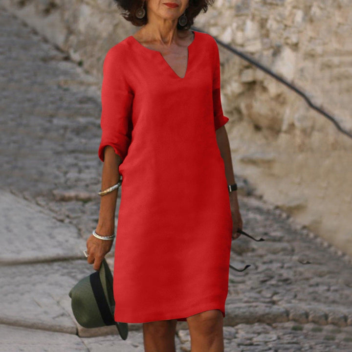 Amara | V-Neck Dress