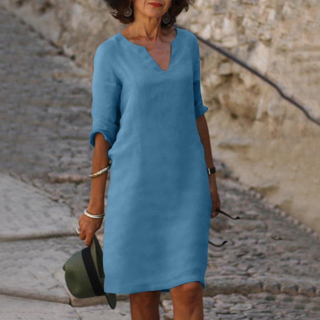 Amara | V-Neck Dress