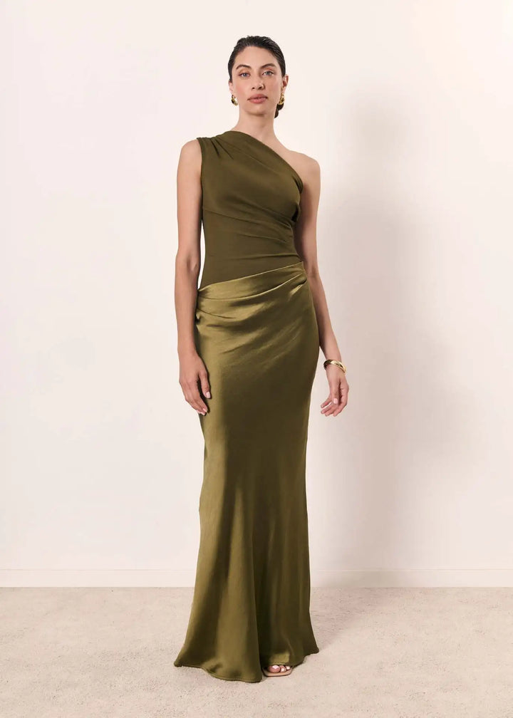 Celia | One-Shoulder Maxi Dress