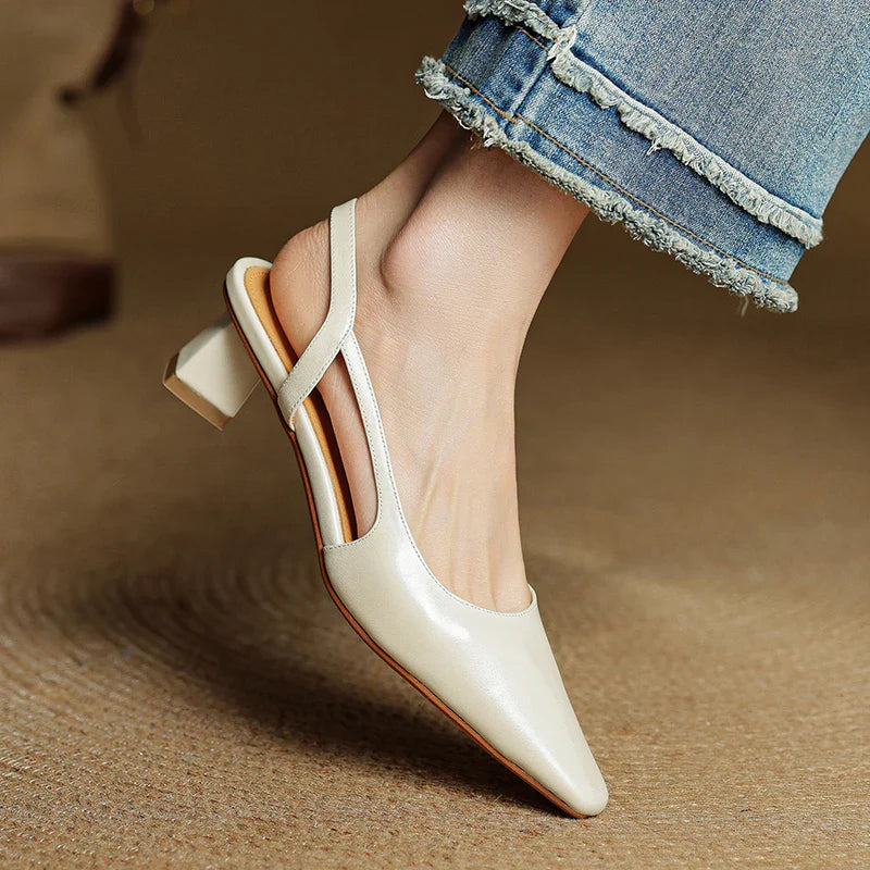 Marisol | Leather Heels