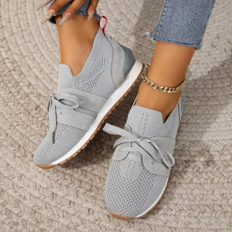 Elara | Knitted Slip-on Sneakers
