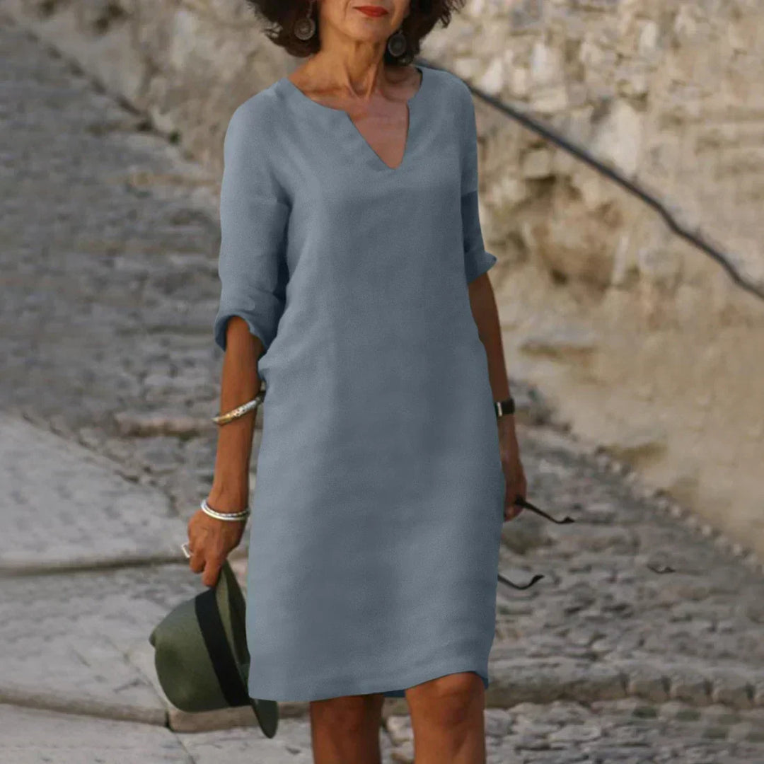 Amara | V-Neck Dress