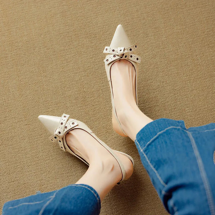 Sophie | Leather Heels