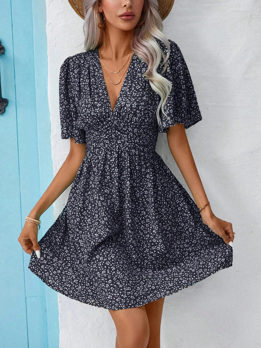 Seraphina | Floral Mini Dress
