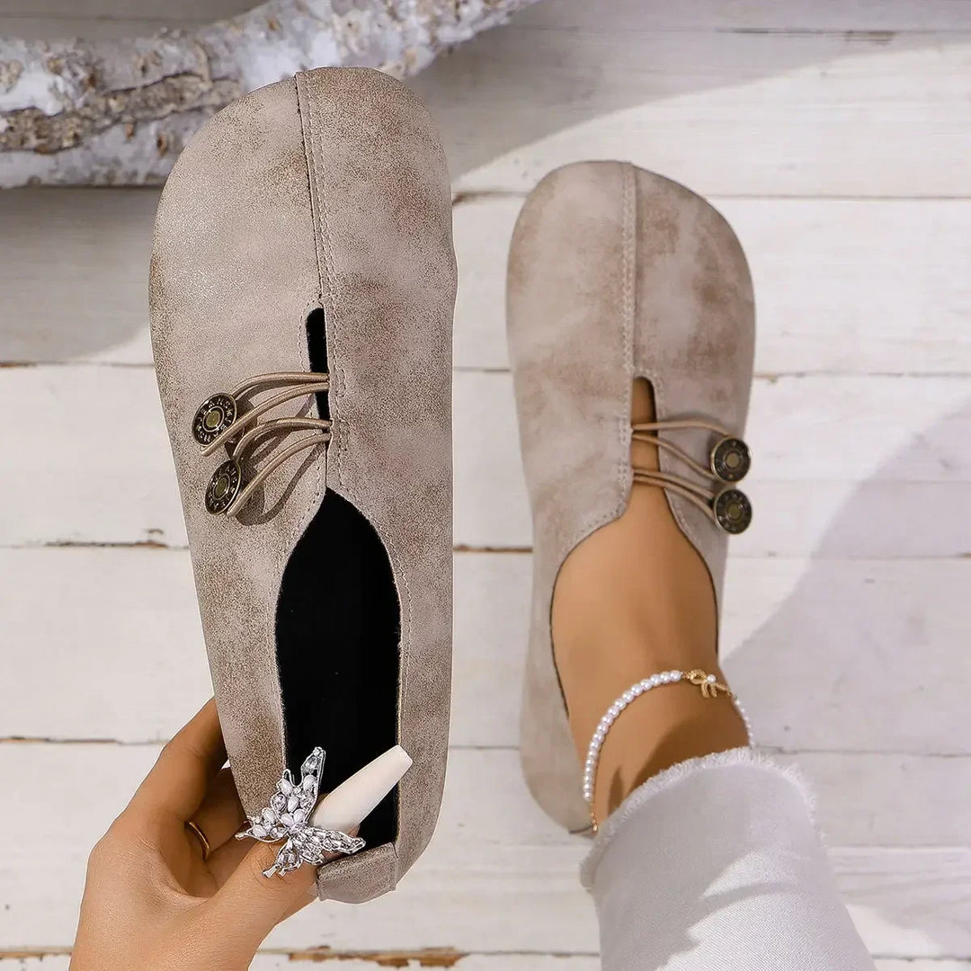 Elowen | Suede Loafers