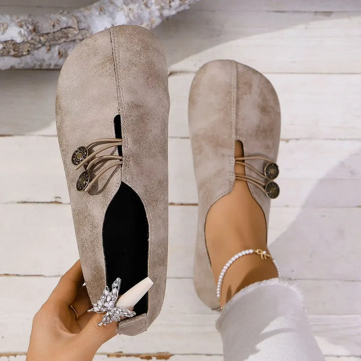 Elowen | Suede Loafers
