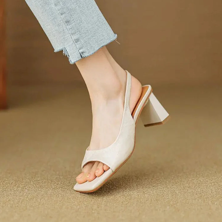 Marisol | Leather Heels