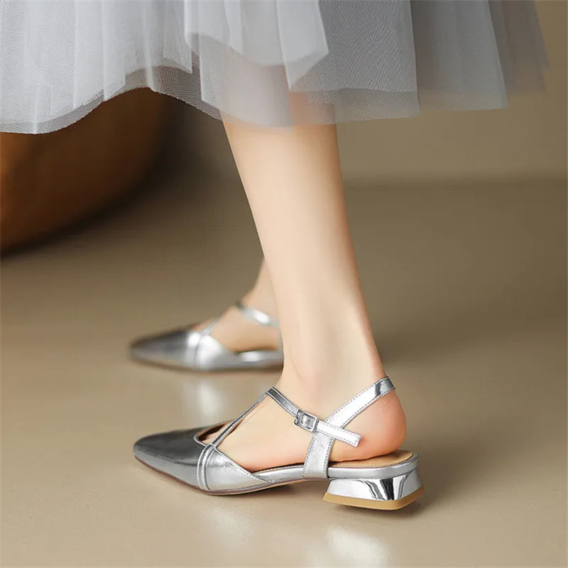 Sienna | Leather Flats