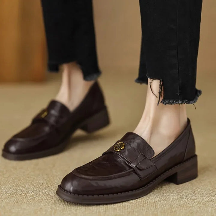 Monica Secrets | Heeled Loafers