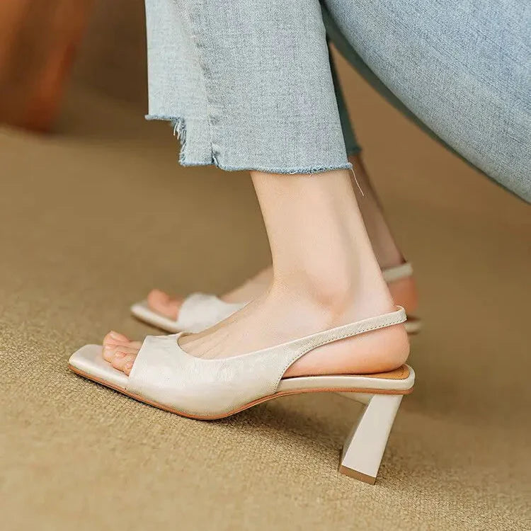 Marisol | Leather Heels