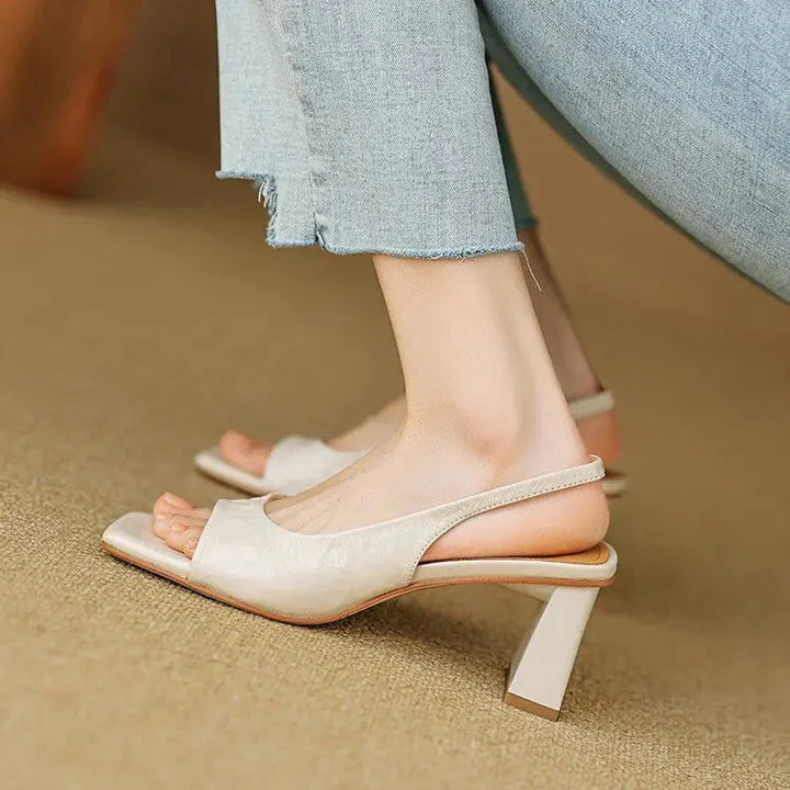 Marisol | Leather Heels
