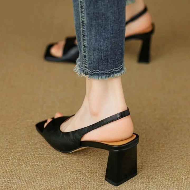 Marisol | Leather Heels