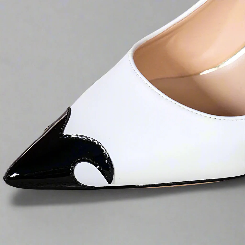 Zara | Leather Heels