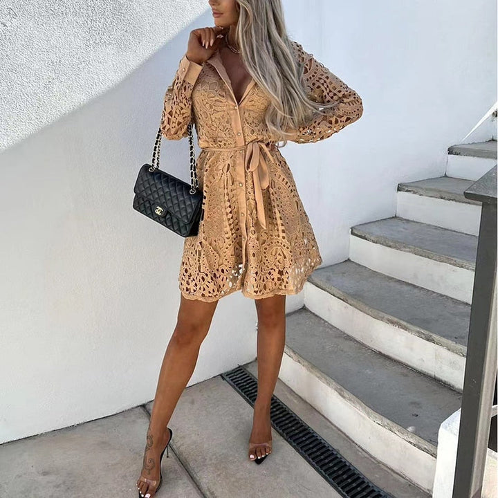 Clara | Lace Mini Dress