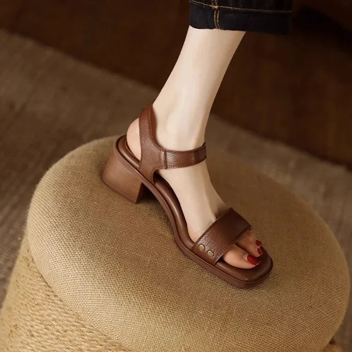 Delphine | Leather Sandals