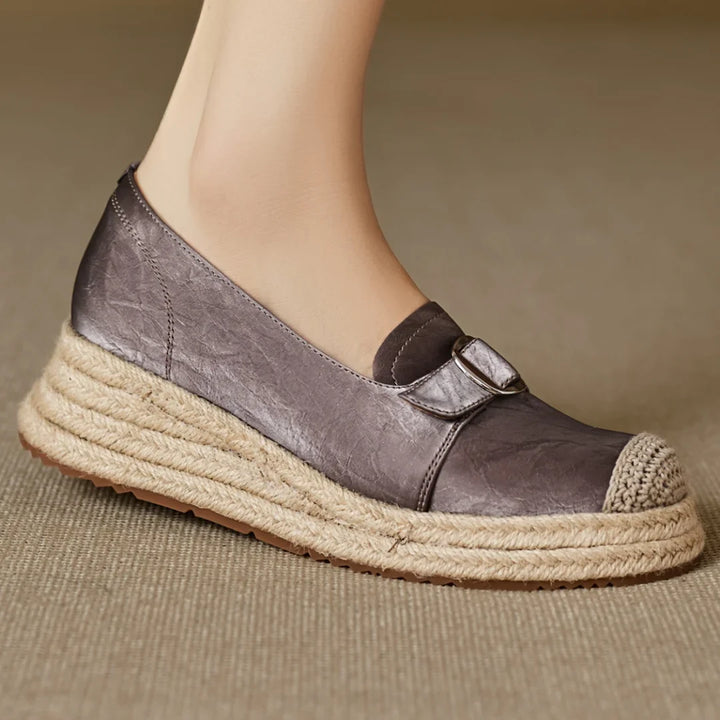 Monica Secrets | Genuine Leather Platforms