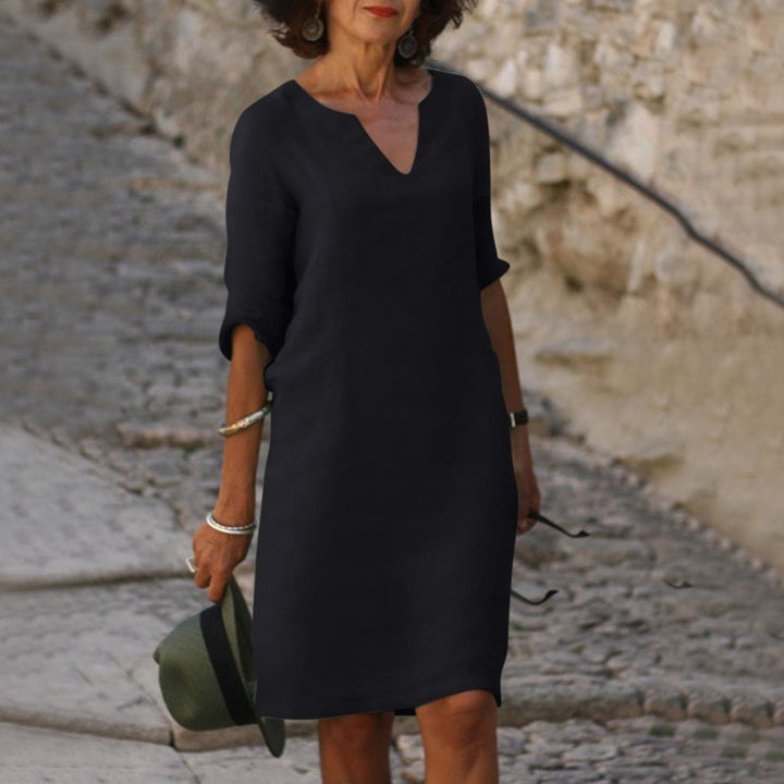 Amara | V-Neck Dress