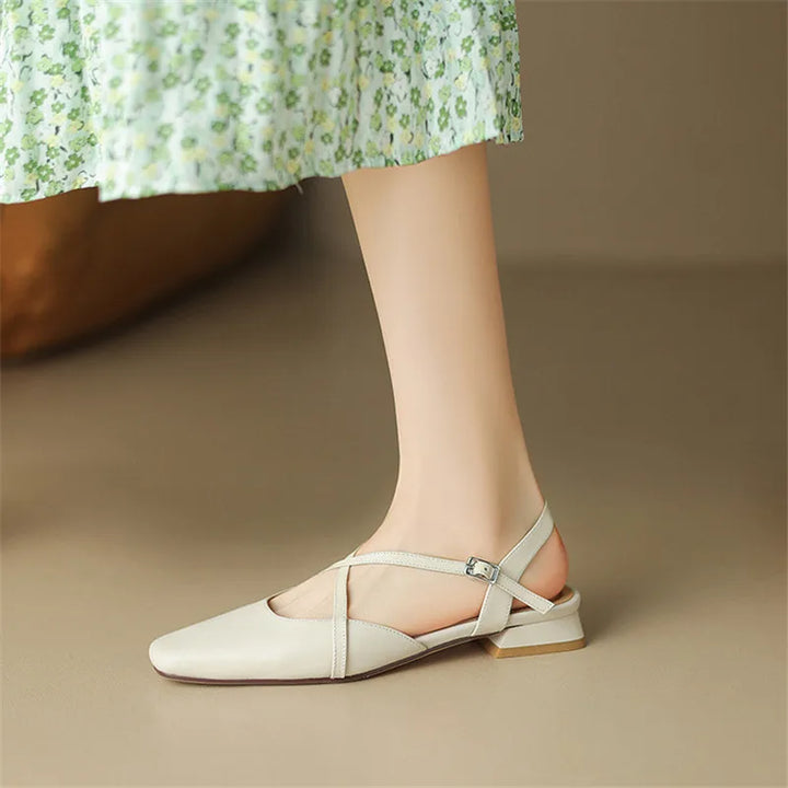 Sienna | Leather Flats