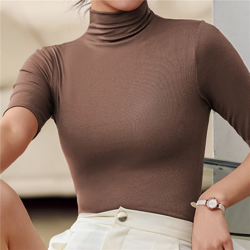 Cassandra | Long Sleeve Turtleneck