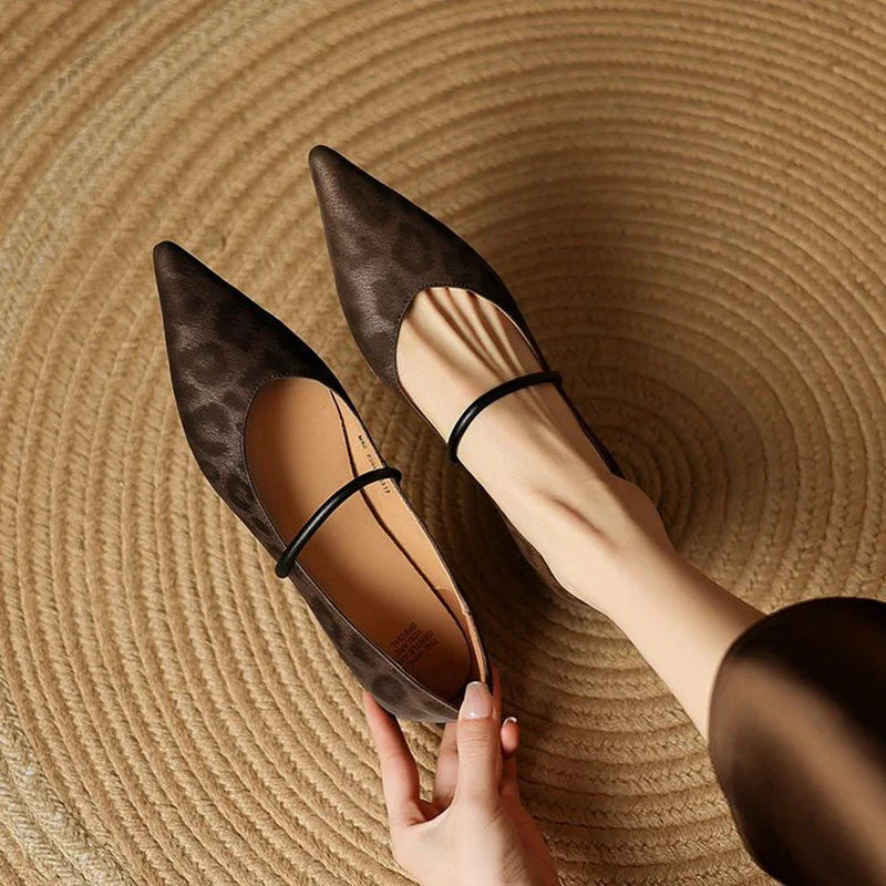 Mireille | Leather Flats