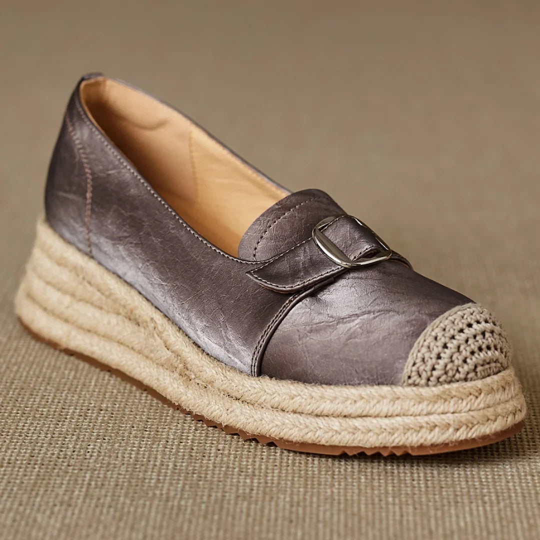 Monica Secrets | Genuine Leather Platforms