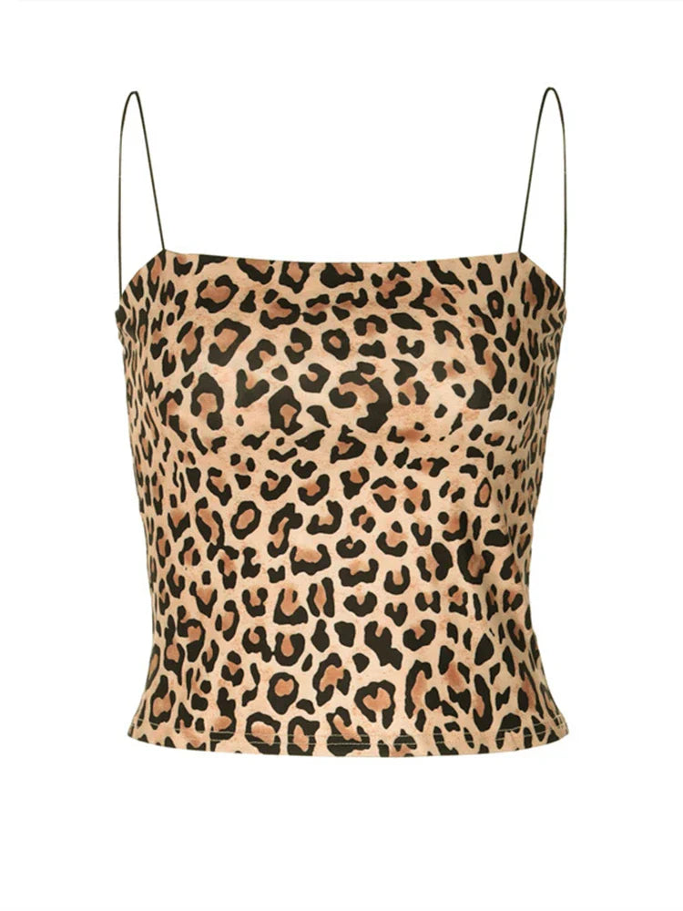 Monica Secrets | Leopard Print Cami Top