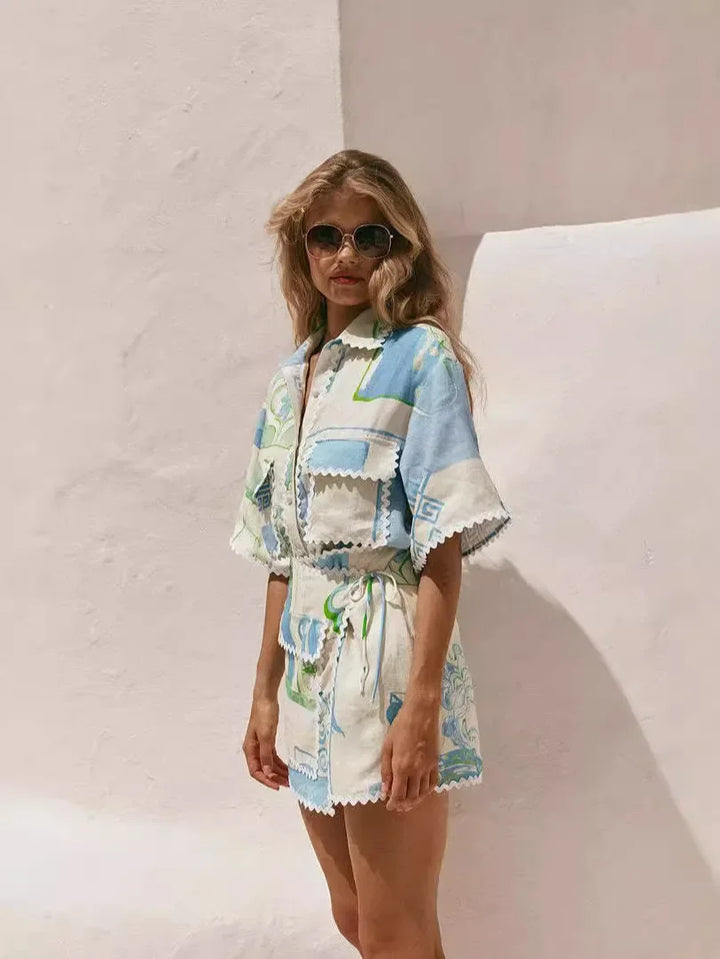 Anouk | Chic Patchwork Set