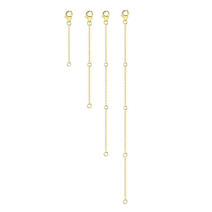 4pc Necklace Extender (2-8in) (5-20cm)