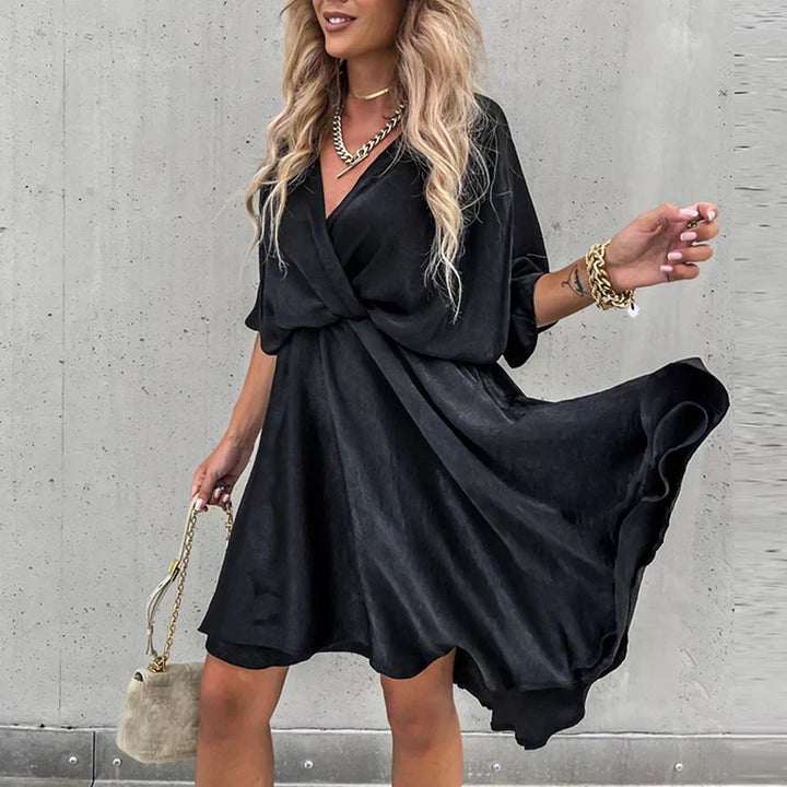 Sabrina | High Waist Mini Dress