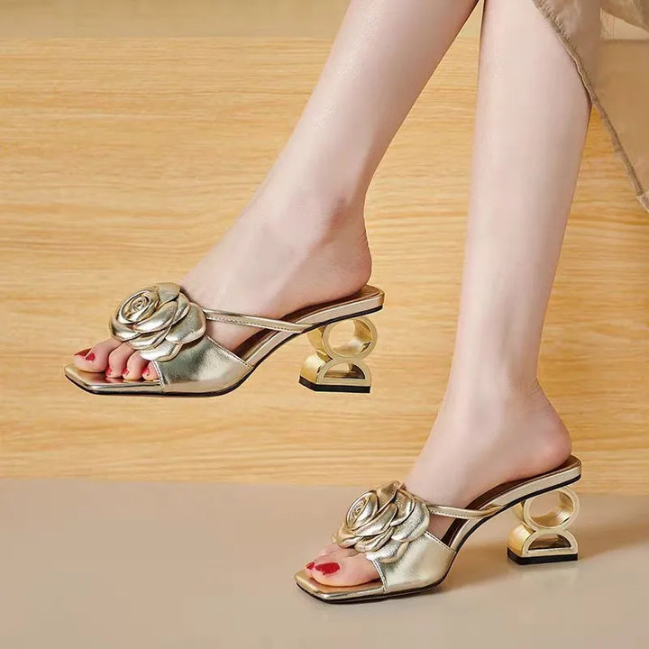 Elowen | Floral Sandals