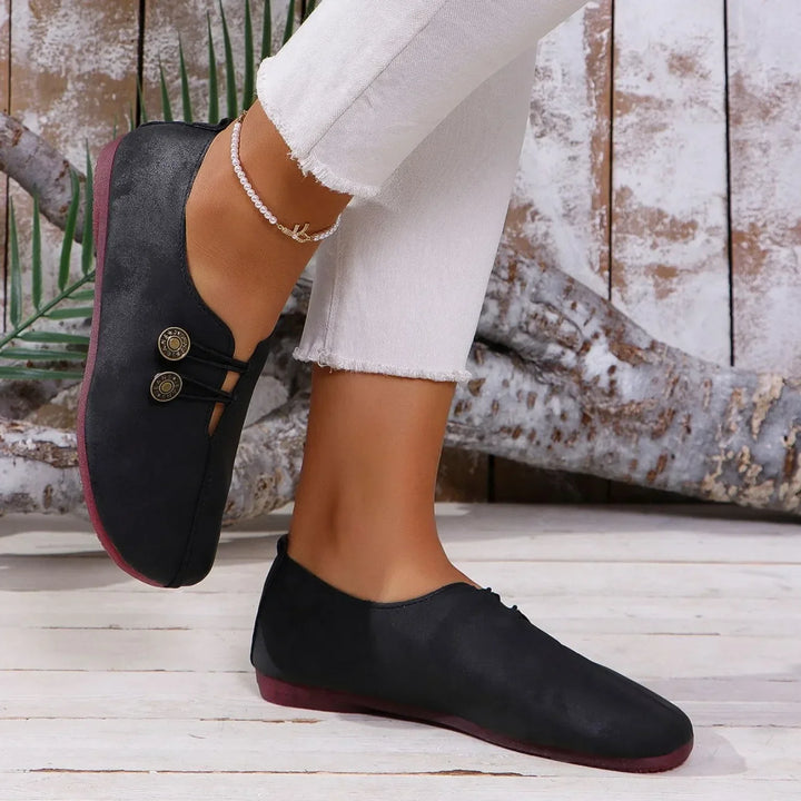Elowen | Suede Loafers