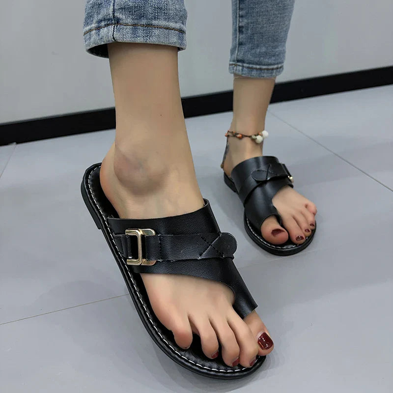 Evelyn | Leather Sandals