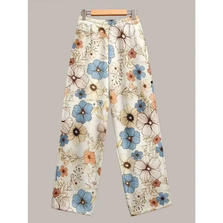 Monica Secrets | Floral Relaxed Trousers