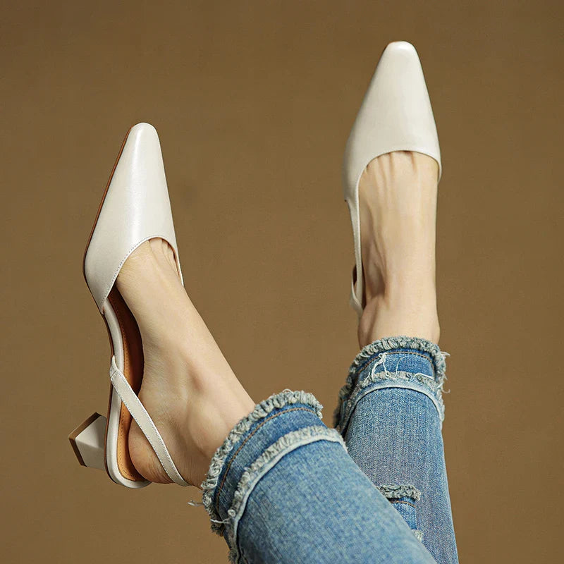 Marisol | Leather Heels