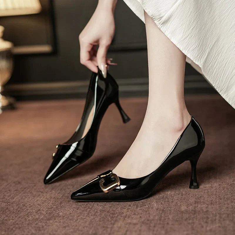 Lysandra | Patent Leather Heels