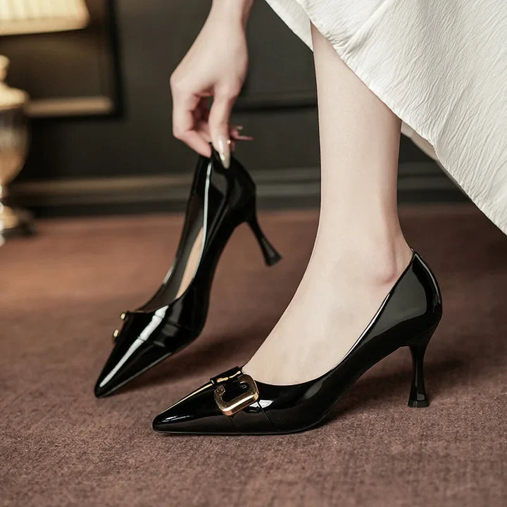 Lysandra | Patent Leather Heels
