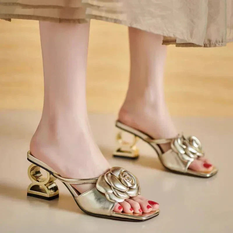 Elowen | Floral Sandals