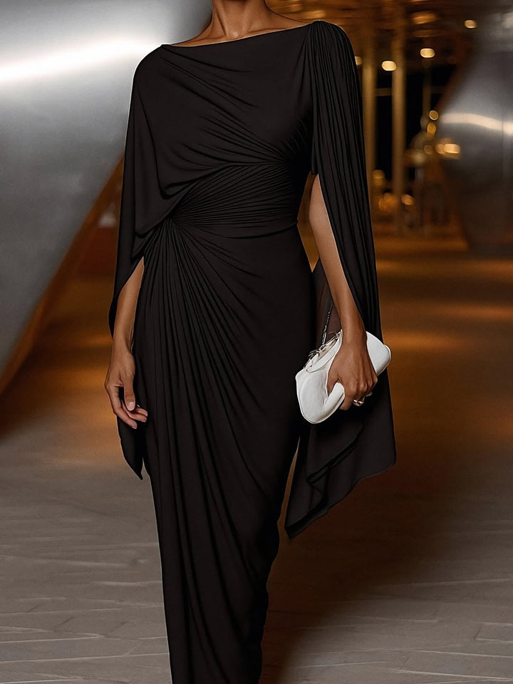 Althea | Pleated Maxi Dress