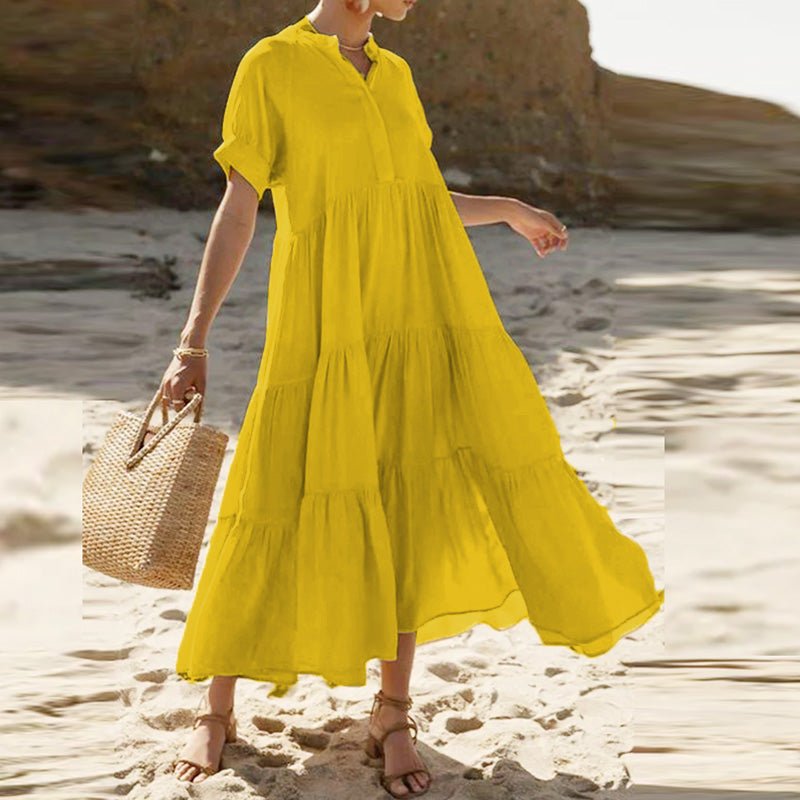 Mireille | Satin Midi Dress