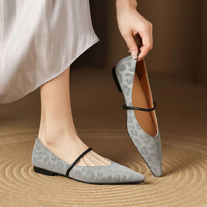 Mireille | Leather Flats