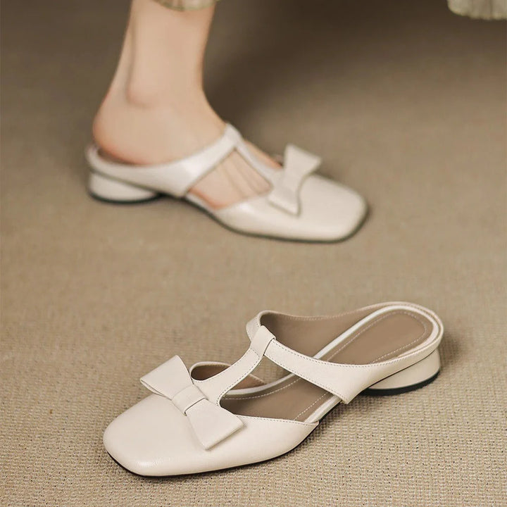 Carys | Leather Mules