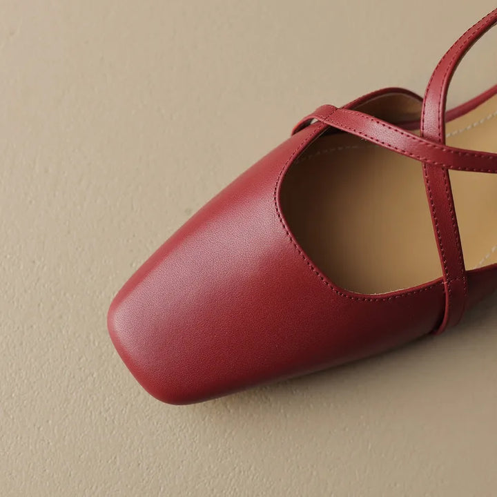 Sienna | Leather Flats