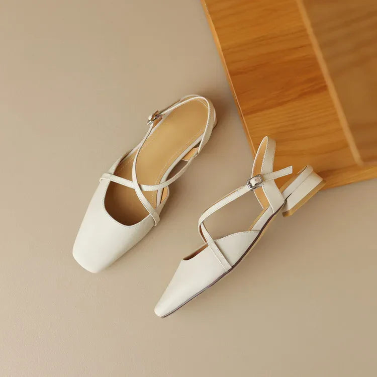 Sienna | Leather Flats