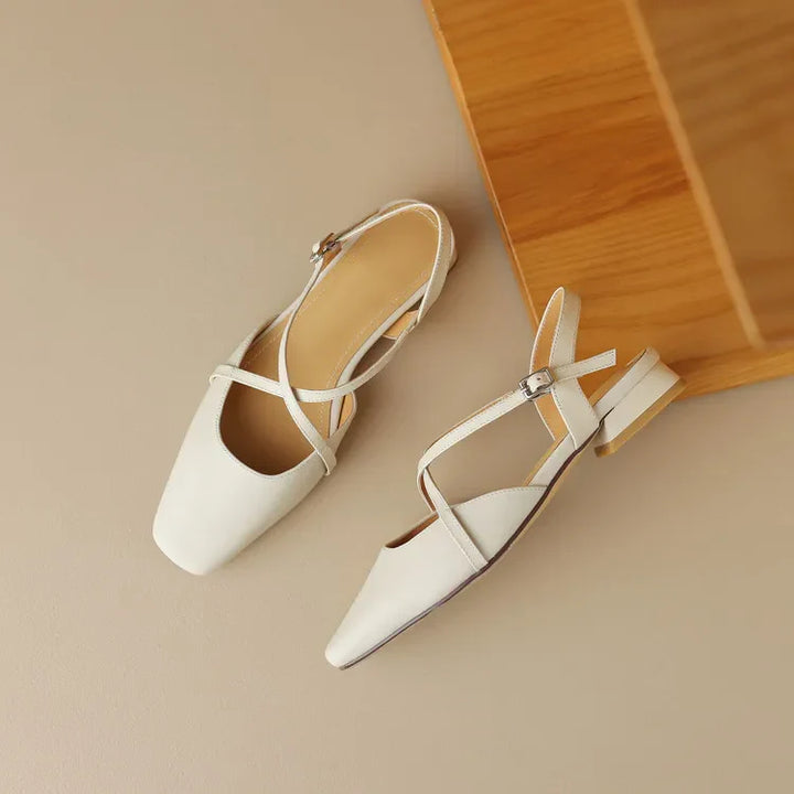 Sienna | Leather Flats