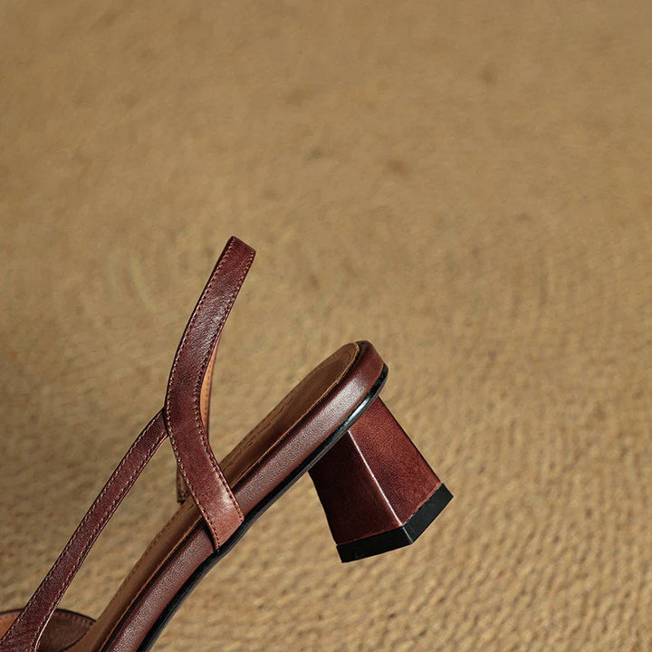 Marisol | Leather Heels
