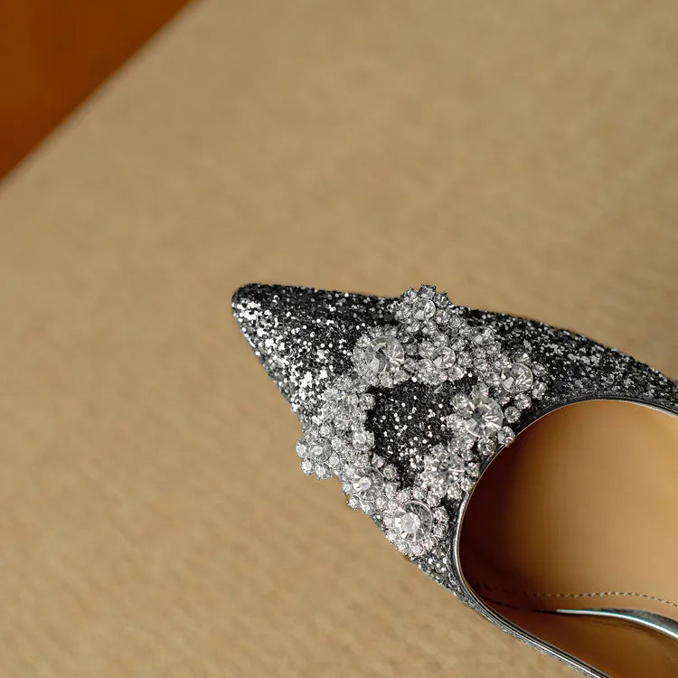 Monica Secrets | Glitter Pumps